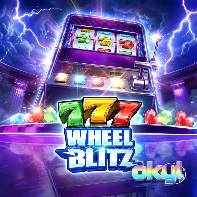 Interface do jogo 777 Wheel Blitz com roleta de prêmios